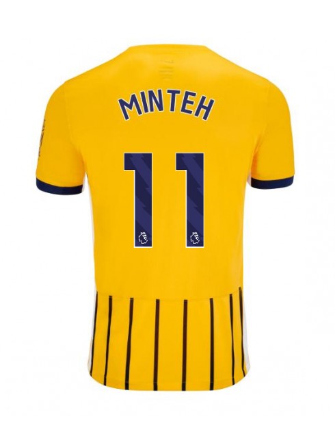 Brighton Yankuba Minteh #11 Replika Tredje Kläder 2025-26 Kortärmad Brighton Yankuba Minteh #11 Replika Tredje Kläder 2025-26 Kortärmad
